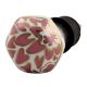 Pink Hexagon Small Ceramic Wine Stopper